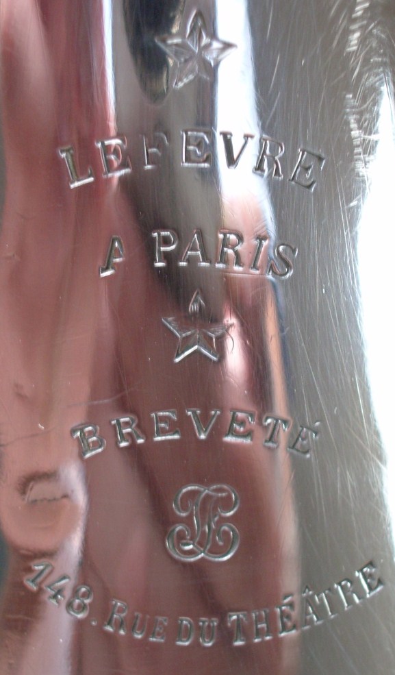Inscription Cor bicolore Lefevre
