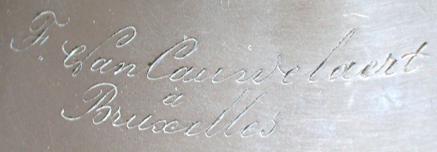Inscription cor F. Van Cauwelaert 1